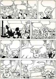 Formaat: Ca. 33 X 46 Cm. | Voges, Carol - Originele pagina - H70GD09 - Oma Duck - (1972) | Catawiki