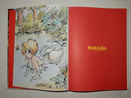 Walthéry, François | Walthéry - Natasja Integrale deel 6 - Met originele kleurentekening + ex-libris - Cartonné - EO - (2021) | Catawiki