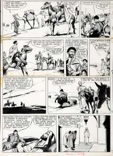 Jijé | Charles de Foucauld, planche n°25 Ã  l’encre … | Millon