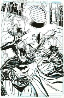 Joe Quinones - batman the adventure continue issue 3 page cover
