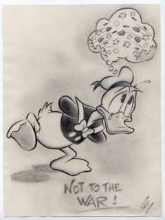 Xavi (Xavier Vives Mateu) | Donald Duck - Dibujo original - NOT TO THE WAR! - XAVI - (2022) | Catawiki