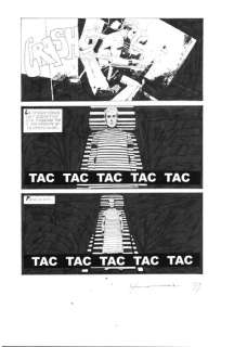 Corrado Roi | Nathan Never Gigante nuova serie n. 17 - Corrado Roi - Tavola Originale "I giorni della maschera" - Page volante - Exemplaire unique - (2014) | Catawiki