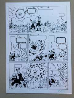 Albert Monteys | Dibujo Original de Albert Monteys, Calavera Lunar | Yojimbo Cómics