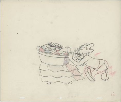 Hanna-Barbera Productions | Dessin d’animation, Baby Butch, 1954 | Galerie 9ème Art