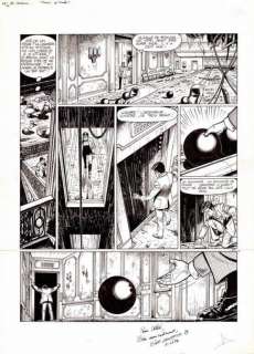 Denayer. Planche originale Les casseurs | BDEnchères