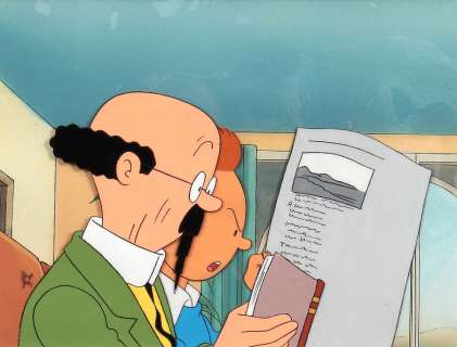 Hergé  (Studios) | Tintin,Â cello du Studio Ellipse Ã  l’encre de… | Millon