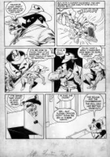 Reed Crandall - FEATURE COMICS # 71 PAGE 3 : DOLLMAN