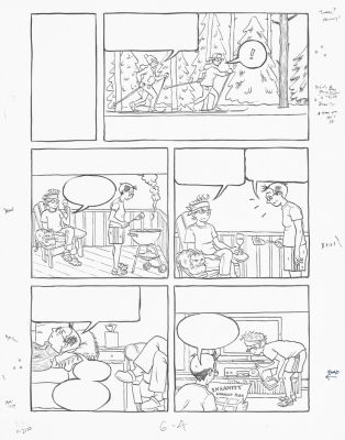 Alison Bechdel | The Secret to Super Human Strength - Pg.202 | Athenaeum Comic Art