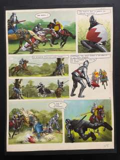 Jeronaton | Jeronaton - Planche originale couleur - Theodora T1 - Les Mongols - (1989) | Catawiki