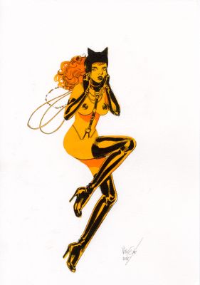 Vince | NYMPHES – Dessin original 102 | Galerie Barbier