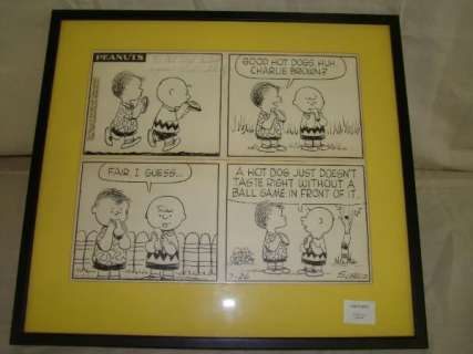 1337: Charles Schulz. Peanuts. Original Daily. | Weiss Auctions