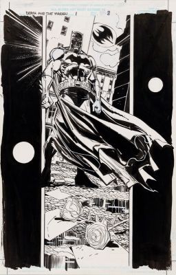 Klaus Janson | Batman: Death and the Maidens, Issue 1 - Page 8, DC Comics Penciler: Klaus Janson - Inker: Klaus Janson, 2003 | Philippe Labaune Gallery
