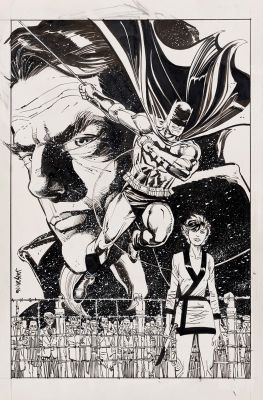 Klaus Janson | Batman: Death and the Maidens / Deluxe Edition - Cover, DC Comics Penciler: Klaus Janson - Inker: Klaus Janson, 2016 | Philippe Labaune Gallery