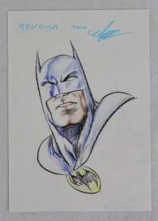 Mark Texeira | Mark Texeira - Original sketch - Batman - Formaat 31 x 22 cm - met certificaat - (2012) | Catawiki