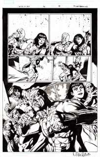 Mike Perkins - iron fist #74 p. 18 - the serpent society!