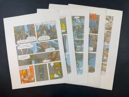 Attilio Micheluzzi | Attilio Micheluzzi - Siberia - con intervento dell’artista - Page volante - EO | Catawiki