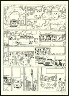 Jean-Christophe Thibert | Planche originale n°33 - Il faut sauver Hitler - Kaplan & Masson | Daniel Maghen