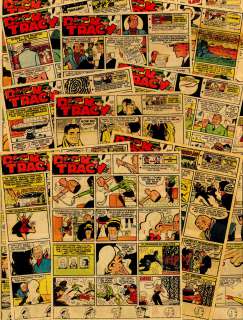 A Collection of DICK TRACY Tear Sheets, (1969) | Russ Cochran