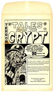 TALES FROM THE CRYPT Protfolio of Covers (1979) | Russ Cochran