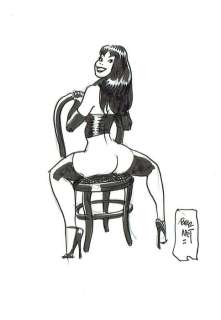 Jordi Bernet | Chiara di Notte - J. Bernet - original artwork - Page volante - Exemplaire unique | Catawiki