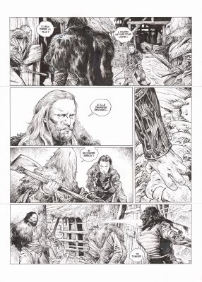 Christophe Bec | Thorgal, 2025 - La déesse d’ambre | Huberty Breyne Gallery