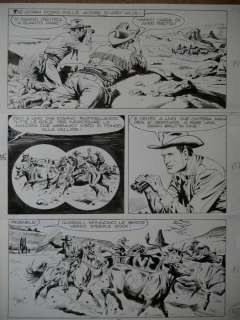 Aurelio Galleppini - Virgilio Muzzi | Aurelio Galleppini - Virgilio Muzzi tavola originale Tex "Sunset Ranch" - (1973) | Catawiki