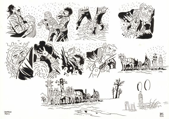 Brüno | Lucky Luke, 2024 - Dakota 1880 | Huberty Breyne Gallery