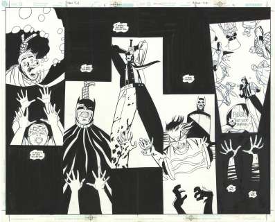 Robert Campanella Javier Pulido - robin year one issue 03 page 08 & 09