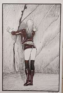 Adrino de Vinecentiis | Adriano De Vincentiis - Illustrazione originale inedita per Esp - Page volante | Catawiki