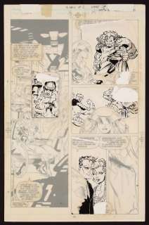 Original Art from Cable #2 (1993) Page 23 Pencils by Art Thibert, Specific Inker Not Credited | mycomicshop.com