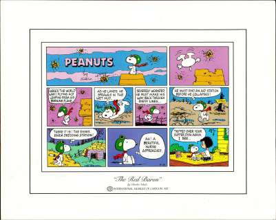 Schulz - "The Red Baron", Litho, 193/2500 | Russ Cochran