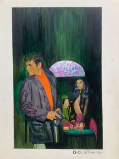 Fernã¡Ndez, Fernando | FernÃ¡ndez, Fernando - Original painting - Cover - Detectives - (1980’s) | Catawiki