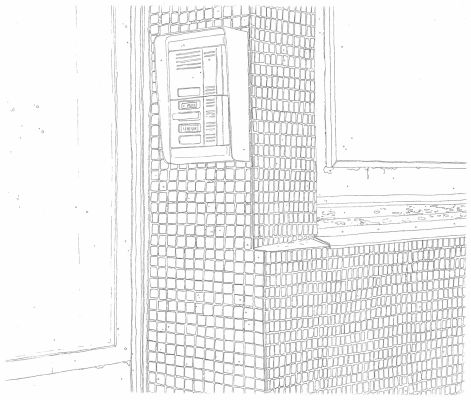 Louise Collet | Des éclaircies, 2018 - Un interphone | Huberty Breyne Gallery