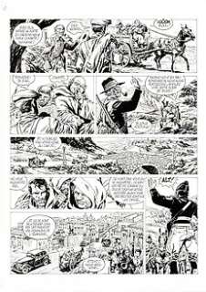 Mitton, Jean-Yves | Mitton, Jean-Yves - Originele pagina - De Silence et de Sang 8 - Les 4 provinces de l’Ave Maria - (1994) | Catawiki