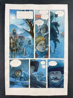 Sergio Tisselli | Sergio Tisselli - Tavola originale "La locanda dei Misteri" - (2000) | Catawiki