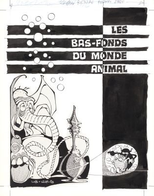 Marcel Gotlib | Trucs-en-vrac, Tome 2, 1985 - Les bas-fonds du monde animal | Huberty Breyne Gallery
