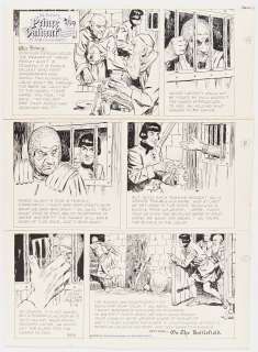 John Cullen Murphy ’’Prince Valiant’’ Sunday Comic Strip Original Artwork -- #3291 Published 5 March 2000 | Nate Sanders