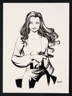 Valkyrie (Airboy) Commission by Mike McKone | mycomicshop.com