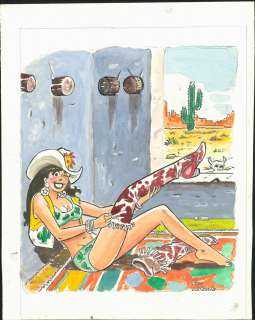 DeCarlo - VERONICA, Specialty Piece, Signed (undated) | Russ Cochran