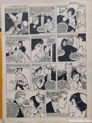 DIBUJO ORIGINAL A TINTA. CÓMIC. DOMINGO ÁLVAREZ. SELECCIONES ILUSTRADAS 1960. | todocoleccion (Buy It Now)