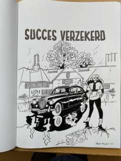 Kuijpers, Henk | Franka - Dédicace in Mega-editie II + Origineel en inkleuring - Cartonné - (2001) | Catawiki