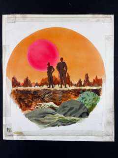 Karel Thole | Urania 865 - Karel Thole - Originale di copertina "Viaggio al centro della Galassia" - Page volante - Exemplaire unique - (1978) | Catawiki