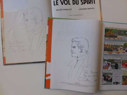 Martin / Chaillet | Lefranc T12 + T13 + 2x dédicace - 2x C - EO - (1997/1998) | Catawiki