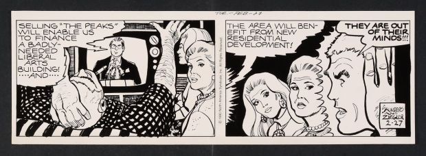 Bill Ziegler | Original Art for the Mary Worth Comic Strip (2/27/1990) | mycomicshop.com (Buy It Now)