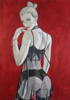 Giuseppe Candita | Diabolik - G. Candita - original artwork " Eva " - Page volante - Exemplaire unique (2022) | Catawiki