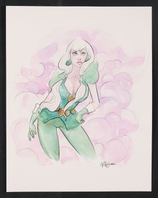 Carla Wyzgala | Princess Emerald Sketch | mycomicshop.com