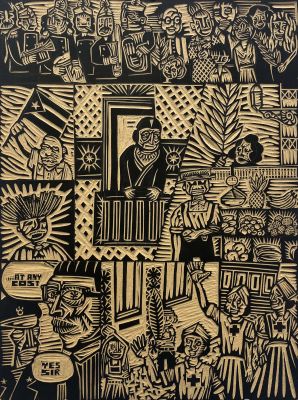John Vasquez Mejias | 2026 - Lolita Lebrón : Portrait d’une révolutionnaire | Huberty Breyne Gallery