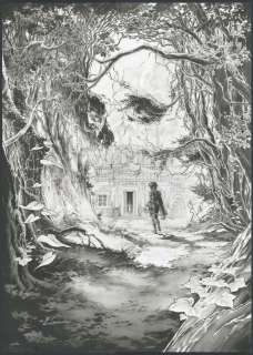 Juan Luis Landa - Couverture originale - La jeune captive - Arthus Trivium