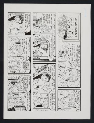 Original Art for the Apartment 3-G Comic Strip (9/12/04 & 11/11/07) by Frank Bolle | mycomicshop.com