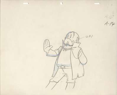 Osamu Tezuka Hand-Drawn Anime Genga Phoenix 2772 Higeoyaji (1 Sheet) | Mandarake (Big Web)